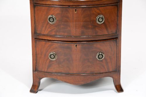 fig 7. A Quality Antique Mahogany Chest of Drawers