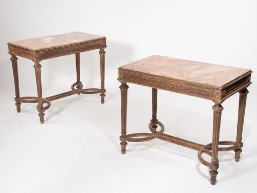 fig 1. Decorative Pair of 19th Century Tables