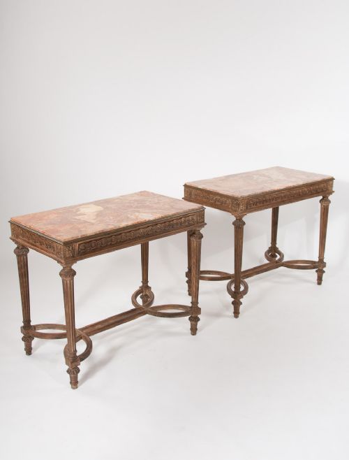 fig 3. Decorative Pair of 19th Century Tables