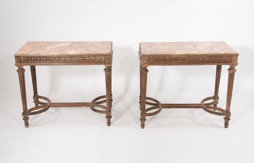 fig 4. Decorative Pair of 19th Century Tables