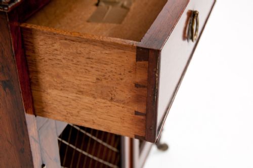 fig 6. A Wonderful Sheraton Waterfall Bookcase With Provenance