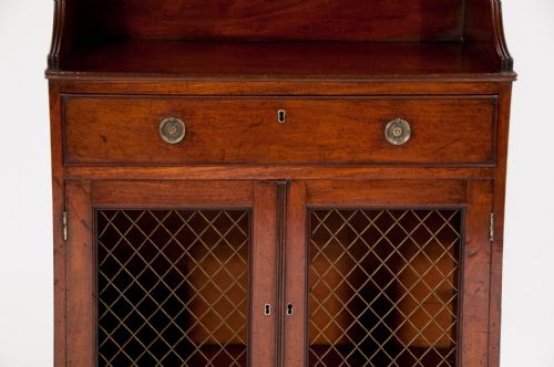 fig 8. A Wonderful Sheraton Waterfall Bookcase With Provenance