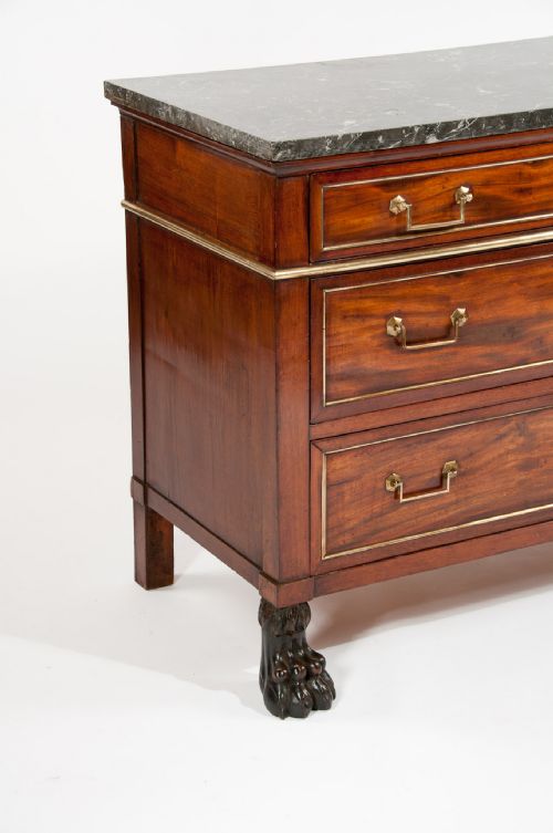fig 5. Quality Antique French Mahogany Commode 18th Century
