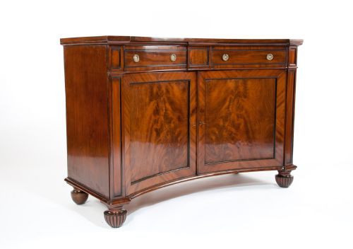 fig 1. Regency Concave Two Door Sideboard Cabinet