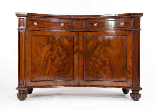 fig 5. Regency Concave Two Door Sideboard Cabinet