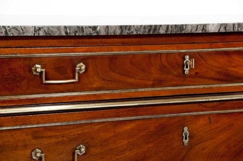 fig 4. Fine 18th Century Mahogany Directoire Commode