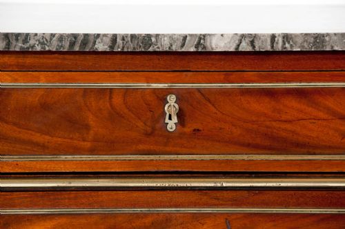 fig 9. Fine 18th Century Mahogany Directoire Commode