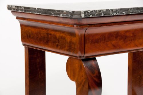 fig 5. French Louis Philippe Mahogany Console Table