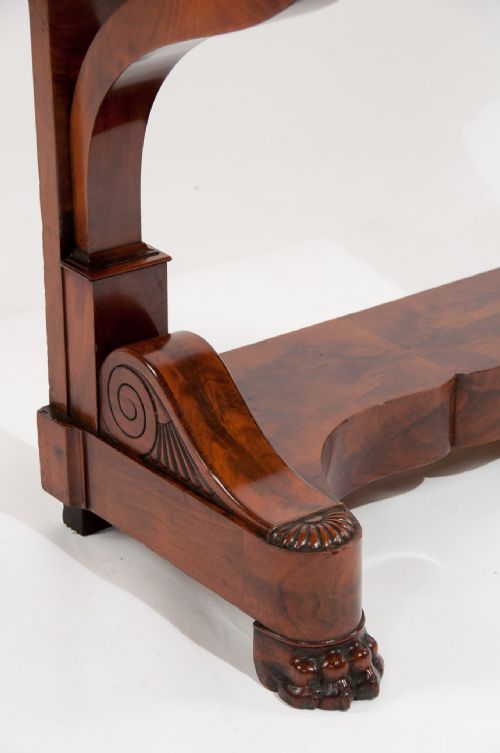 fig 8. French Louis Philippe Mahogany Console Table