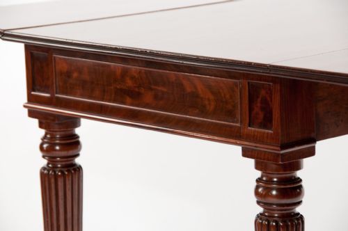 fig 7. Large Gillows Regency Antique Pembroke Dining Table
