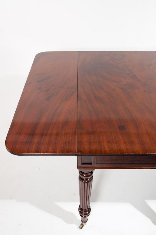 fig 9. Large Gillows Regency Antique Pembroke Dining Table