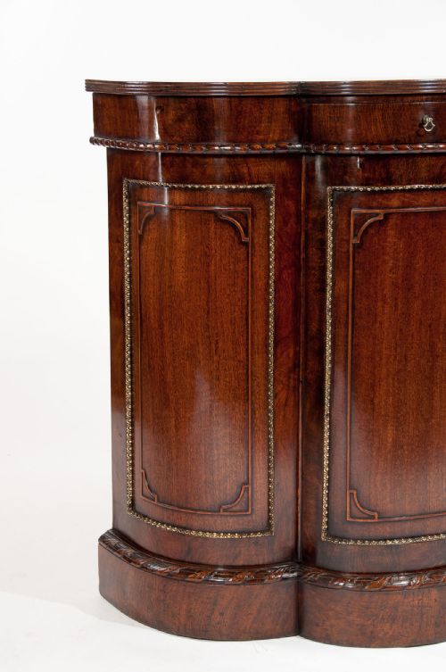 fig 4. 19th Century Shaped Side Cabinet Chiffonier