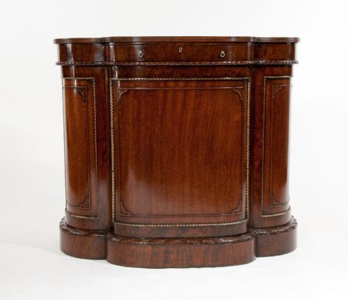 fig 7. 19th Century Shaped Side Cabinet Chiffonier