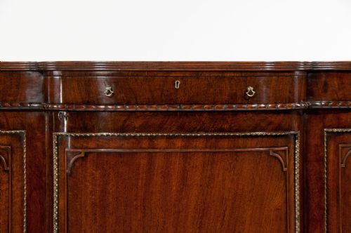 fig 8. 19th Century Shaped Side Cabinet Chiffonier