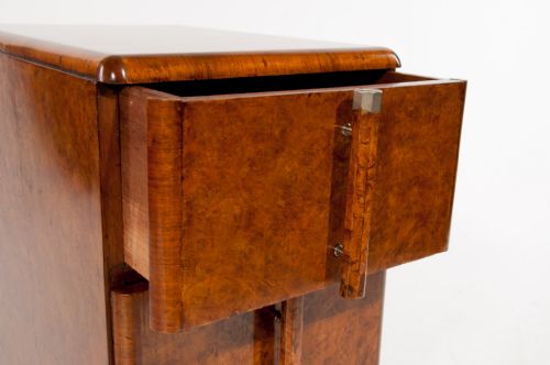fig 9. Quality Pair of Art Deco Bedside Cabinets