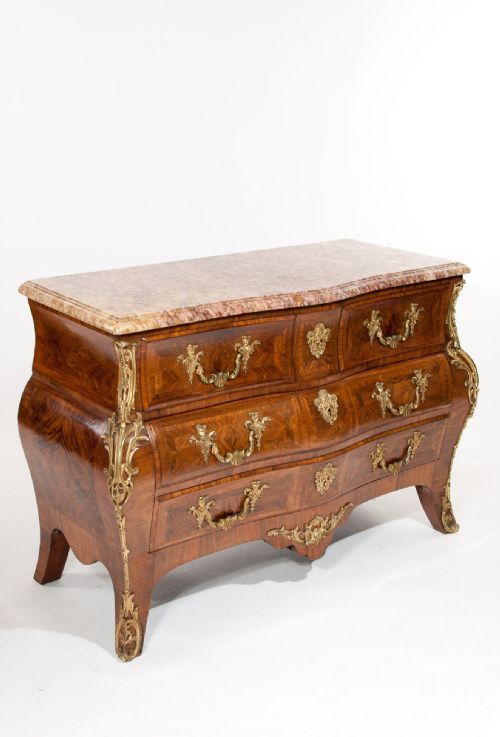 fig 2. Exquisite 19th Century French Bombe Commode