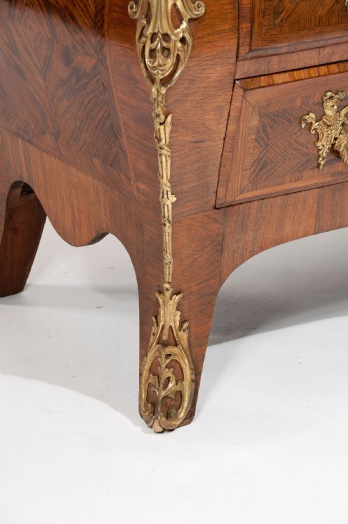 fig 3. Exquisite 19th Century French Bombe Commode