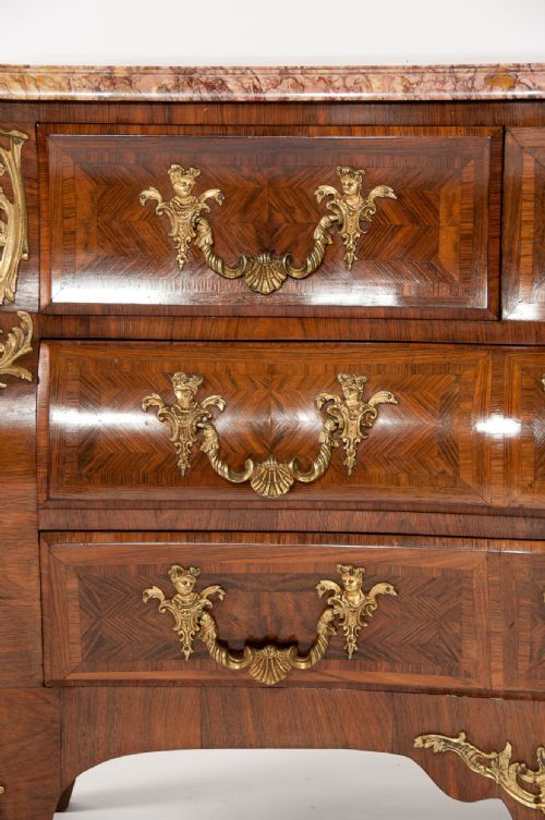 fig 6. Exquisite 19th Century French Bombe Commode