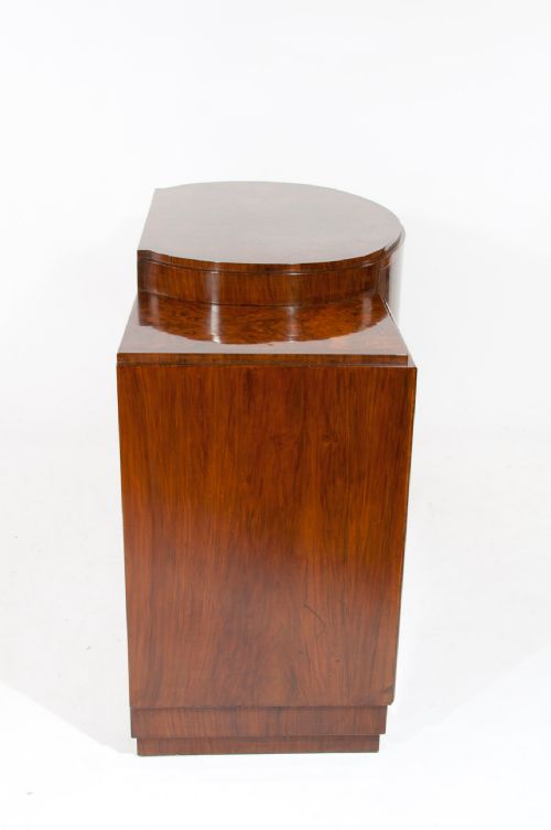 fig 9. Quality Art Deco Burr Walnut Sideboard