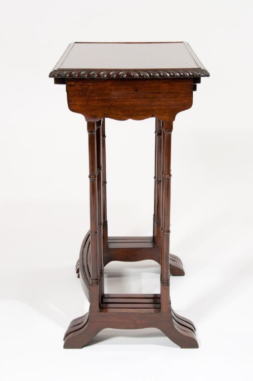 fig 9. Antique Victorian Nest of Four Tables C. 1880