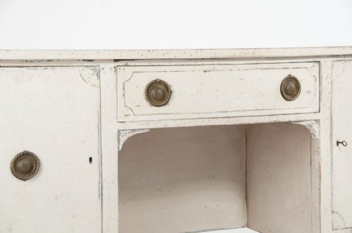 fig 3. Edwardian Painted Serpentine Sideboard