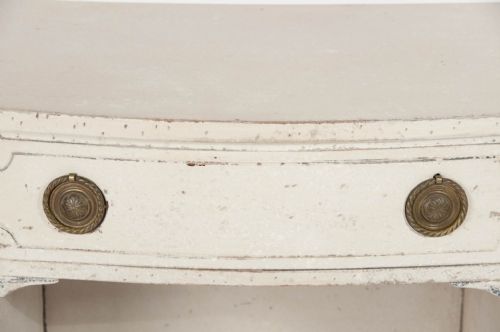 fig 8. Edwardian Painted Serpentine Sideboard