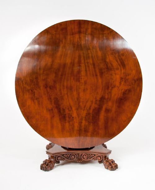 Exceptional Regency Mahogany Centre Table
