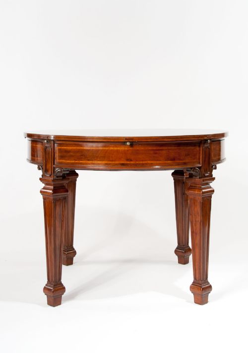 fig 2. A Rare Jupe Extending Table Waring & Gillows