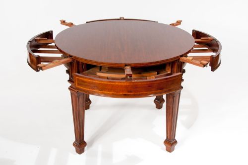 fig 5. A Rare Jupe Extending Table Waring & Gillows