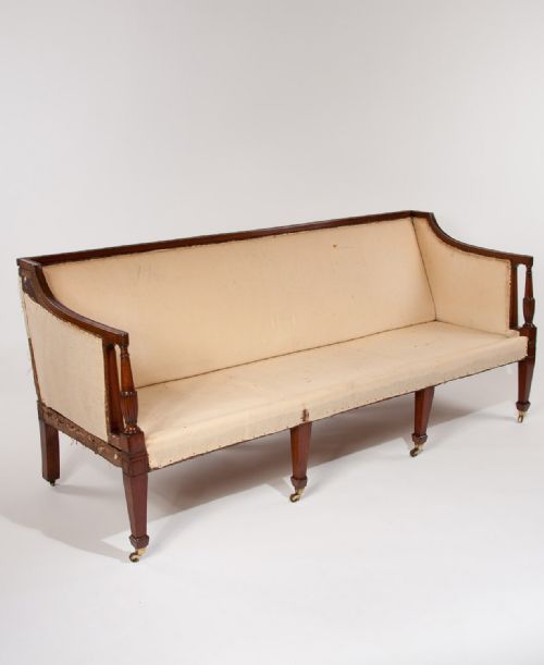 Quality Eight Leg Regency Three Seater Settee