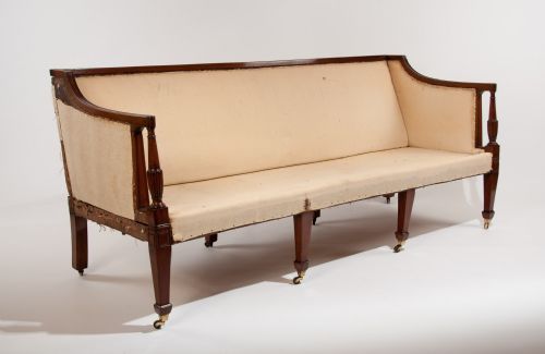 fig 1. Quality Eight Leg Regency Three Seater Settee