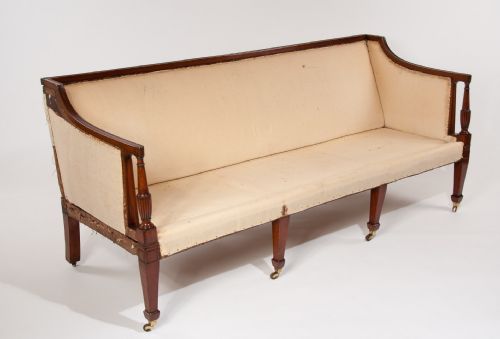 fig 2. Quality Eight Leg Regency Three Seater Settee