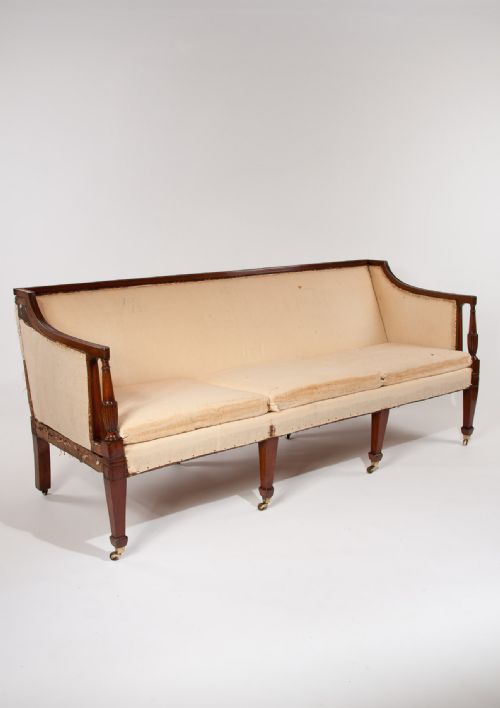 fig 7. Quality Eight Leg Regency Three Seater Settee
