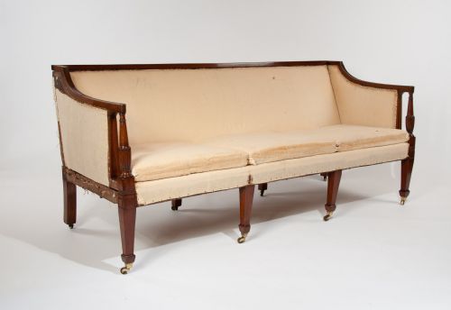 fig 8. Quality Eight Leg Regency Three Seater Settee