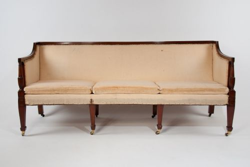 fig 9. Quality Eight Leg Regency Three Seater Settee