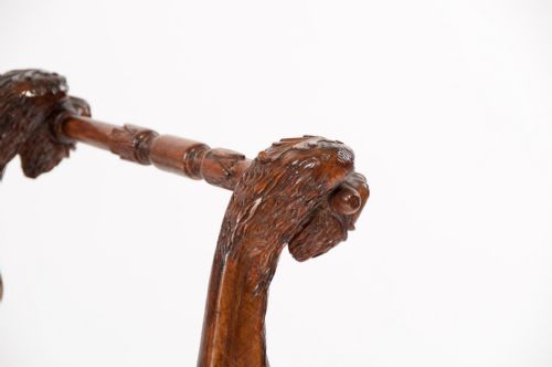 fig 3. Unusual 19th Century French Shaped Stool