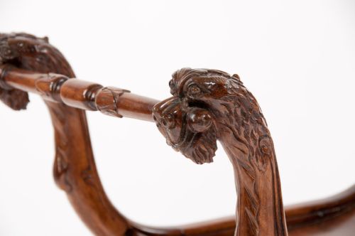 fig 5. Unusual 19th Century French Shaped Stool