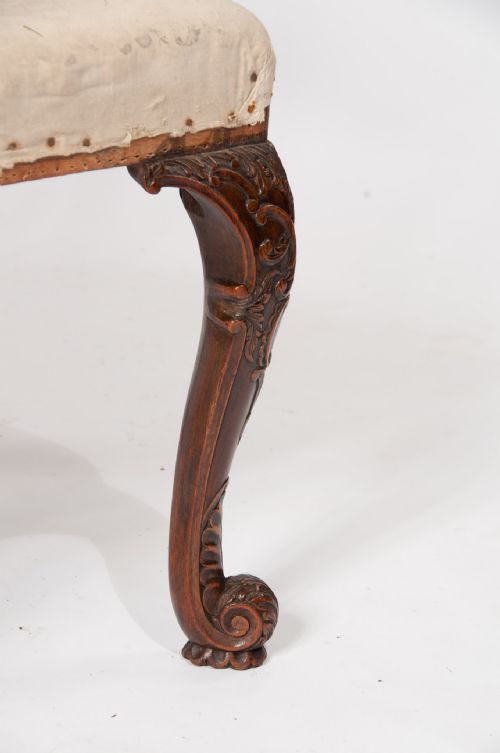 fig 4. An Extremely Well Carved 19th C Desk Chair