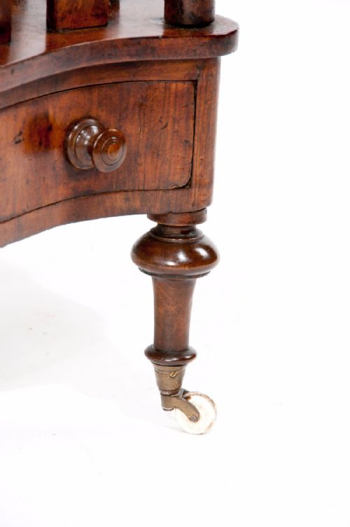 fig 2. Good Antique Victorian Burr Walnut Canterbury