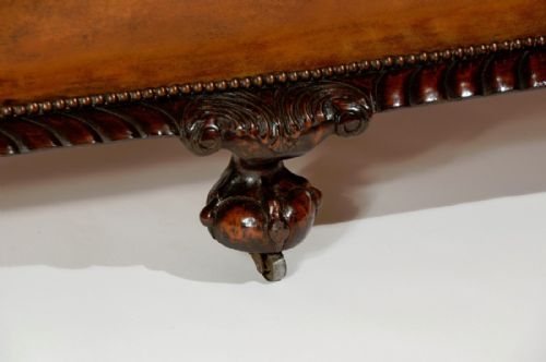 fig 6. MAGNIFICENT VICTORIAN LEATHER SOFA AND CHAIRS 3 PIECE SUITE