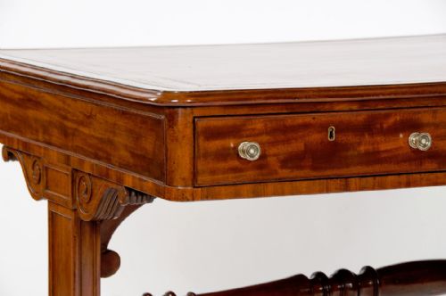 fig 2. Fine Regency Mahogany Partners Writing Table