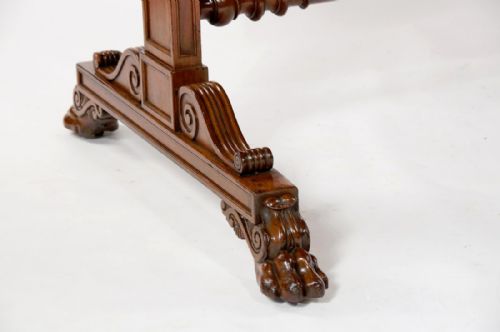 fig 3. Fine Regency Mahogany Partners Writing Table