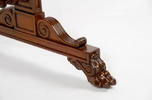 fig 4. Fine Regency Mahogany Partners Writing Table
