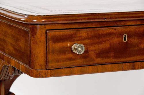 fig 5. Fine Regency Mahogany Partners Writing Table