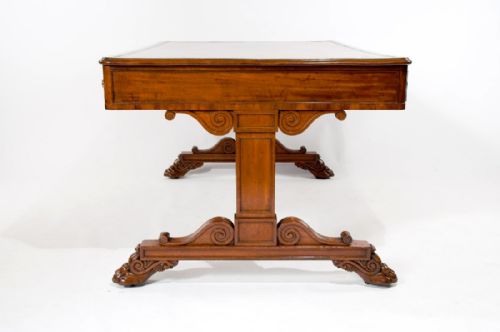 fig 9. Fine Regency Mahogany Partners Writing Table