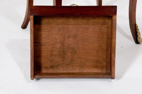 fig 9. Stunning Pair of Antique Shaped Bedside Chests