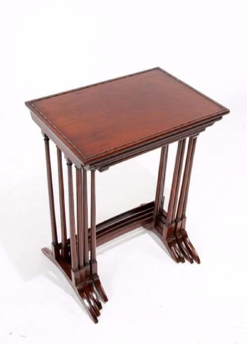 	
Quality Gillows Nest of Four Tables Circa1880