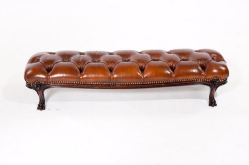 fig 4. William IV Rosewood Leathered Footstool