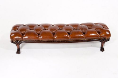fig 5. William IV Rosewood Leathered Footstool