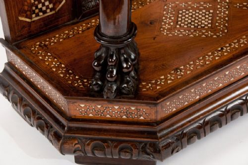 fig 5. An Exceptional Italian Walnut Inlaid Cabinet
